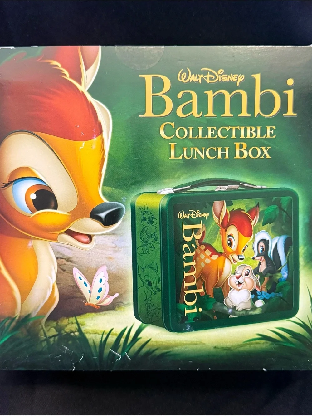 🦌 NEW Disney Movie Rewards Bambi 3D Collectible Tin Lunch Box! 🐰